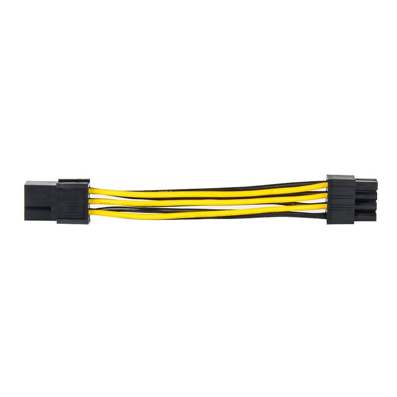 J&D 6 Pin to 8 Pin PCIe Express (PCIe) Graphics Video Card Power Cable Adapter (3 Pack), 4 inch / 10 cm, Black - Image 5